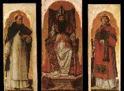 Sts Dominic, Augustin, and Lawrence Bartolomeo Vivarini